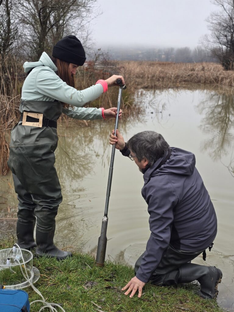 Wetland4Change - Field activity GHG measurement Struma | Bulgaria